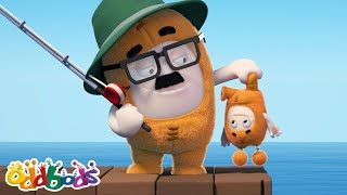 Download lagu Fishing for Approval | Baby Oddbods | Funny Cartoons For Kids mp3