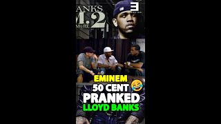 Classic: Eminem &amp; 50 Cent Pranked Lloyd Banks😂