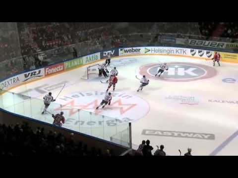 Highlights: HIFK - Ässät 2:5 (1.11.2011) - Záborský 2 góly
