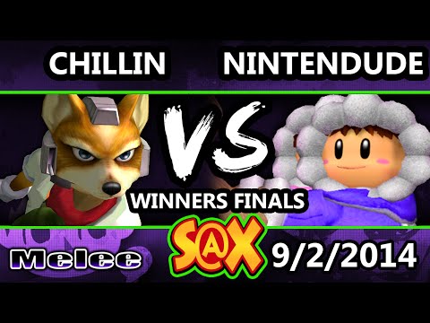 S@X - Crs. Chillin (Fox) Vs. Apex | Nintendude (Ice Climbers) SSBM Winners Finals - Melee