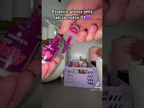 Essence glossy jelly lak za nokte 01💜