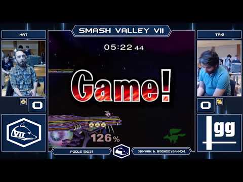 Smash Valley VII Melee Singles - hat (Sheik) vs Taki (Fox) - Pools Winners