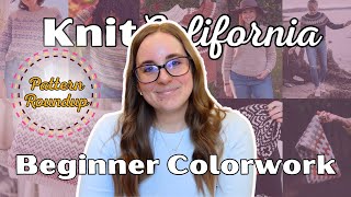 Beginner Colorwork Knitting Pattern Roundup
