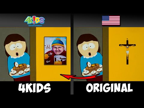4kids censorship in First Episode of South Park