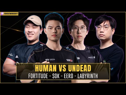 ⚔️ Fortitude & Sok vs eer0 & LabyRinth 🏆 Human vs Undead Team Match