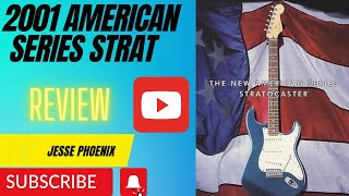 Video thumbnail for 2001 American Series Fender Stratocaster Review! Is it good?? by Jesse Phoenix