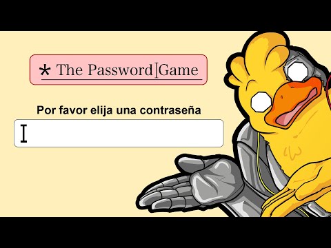 IN THIS GAME I ONLY HAVE TO CREATE A PASSWORD