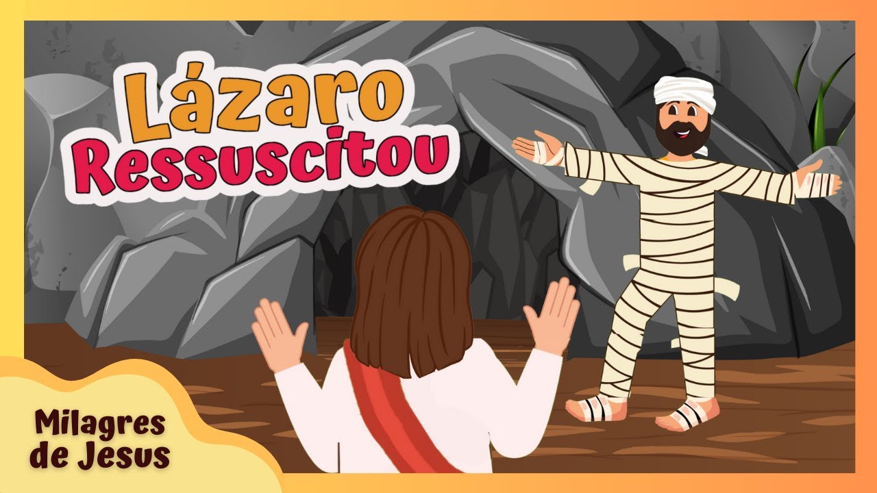 Children's Bible Story: Jesus Brings His Friend Back: Jesus Resurrects Lazarus! #41