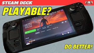 Star Wars Jedi: Survivor on the Steam Deck - Playable or Avoidable?