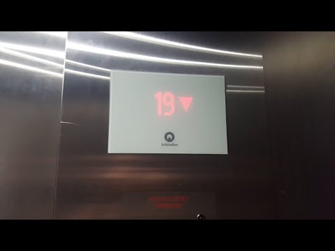 Schindler 5500 PORT Traction Elevator @ AC Hotel/Residence Inn - Dallas, TX