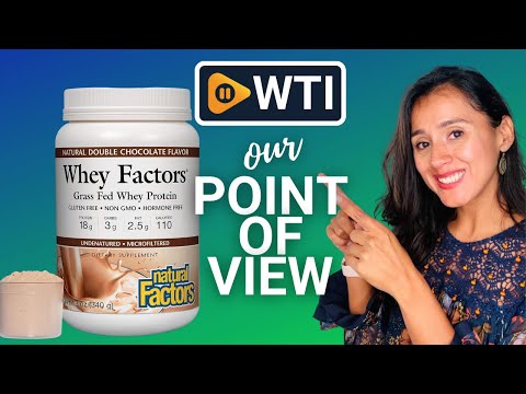Natural Factors Chocolate Whey Protein - WTI product video review