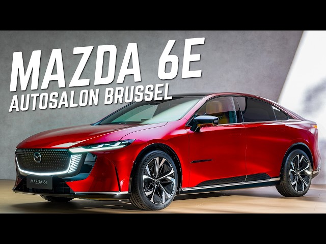 ELEKTRISCH VLAGGENSCHIP VAN MAZDA?! | Mazda 6e Preview (Autosalon Brussel 2025)