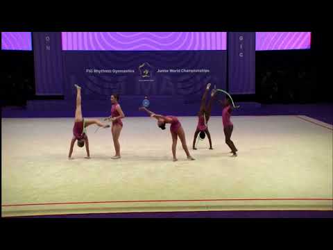 SOUTH AFRICA Group 5 Ropes AA FIG JUNIOR WORLD CHAMPIONSHIP 2023