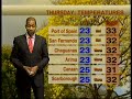 Local Weather Outlook Thursday August 30th 2018