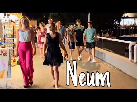 Promenade. Neum, Bosnia and Herzegovina