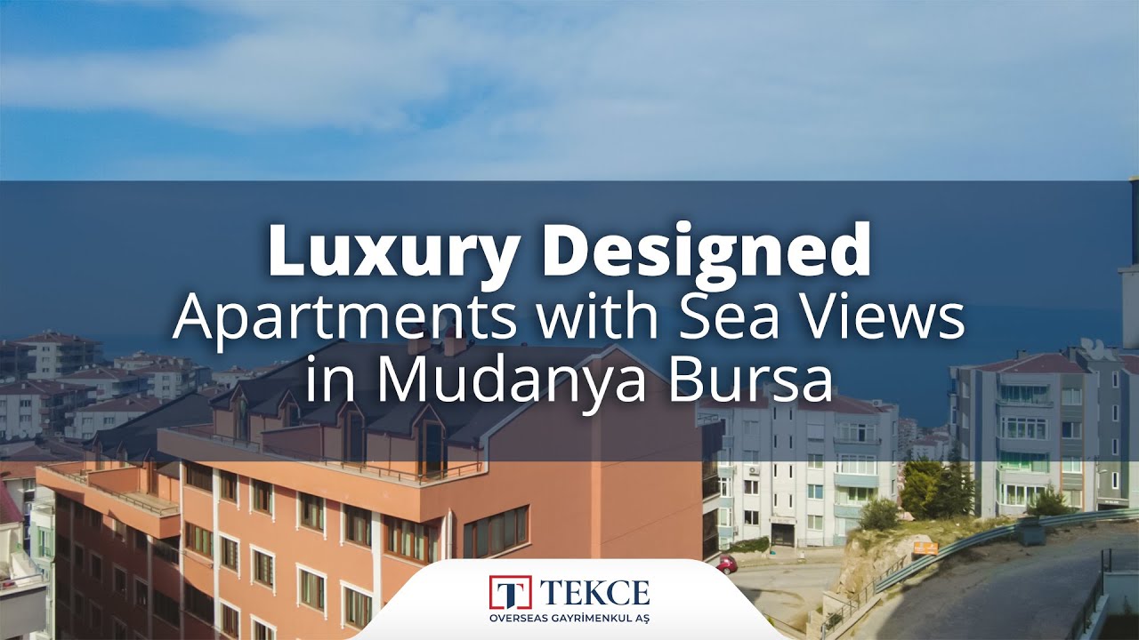 Luxury Designed Apartments with Sea Views in Mudanya Bursa