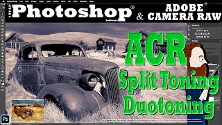 Adobe Camera Raw for Duotoning or Split Toning Effects (custom color your highlights and shadows)