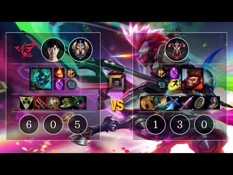 RW Crazy Hecarim vs Wukong Top - KR Patch 10.12