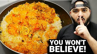 SECRET TO THE BEST Chicken Biryani | YOU WON’T BELIEVE! 😳