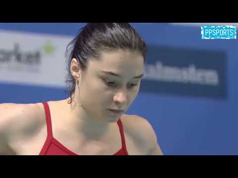 COQUOZ Madeline (Suisse) l 3m Springboard Diving Highlights