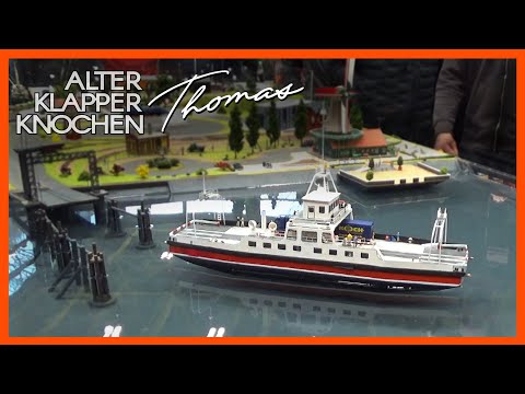 H0 Modellbahn Sensation - Fähre auf echtem Wasser