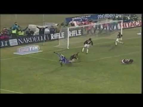 Serie A 2001-2002, day 19 Fiorentina - Milan 1-1 (José Mari, Adriano)