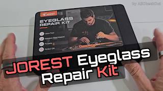 JOREST Eyeglass Repair Kit Review and Unboxing Complete Glasses Fixing Tool Set