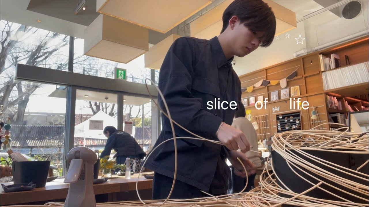 友達と会わない日の建築学生Vlog｜1人で服を買いに行く｜蔦屋書店のポップアップを手伝う日