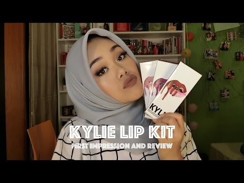 Kylie Lip Kit First Impression, Swatches, and Review | Bahasa Indonesia | MakeupbyFatya
