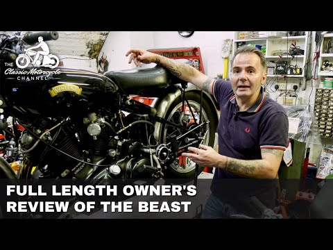 Living with the Vincent Black Shadow Motorcycle