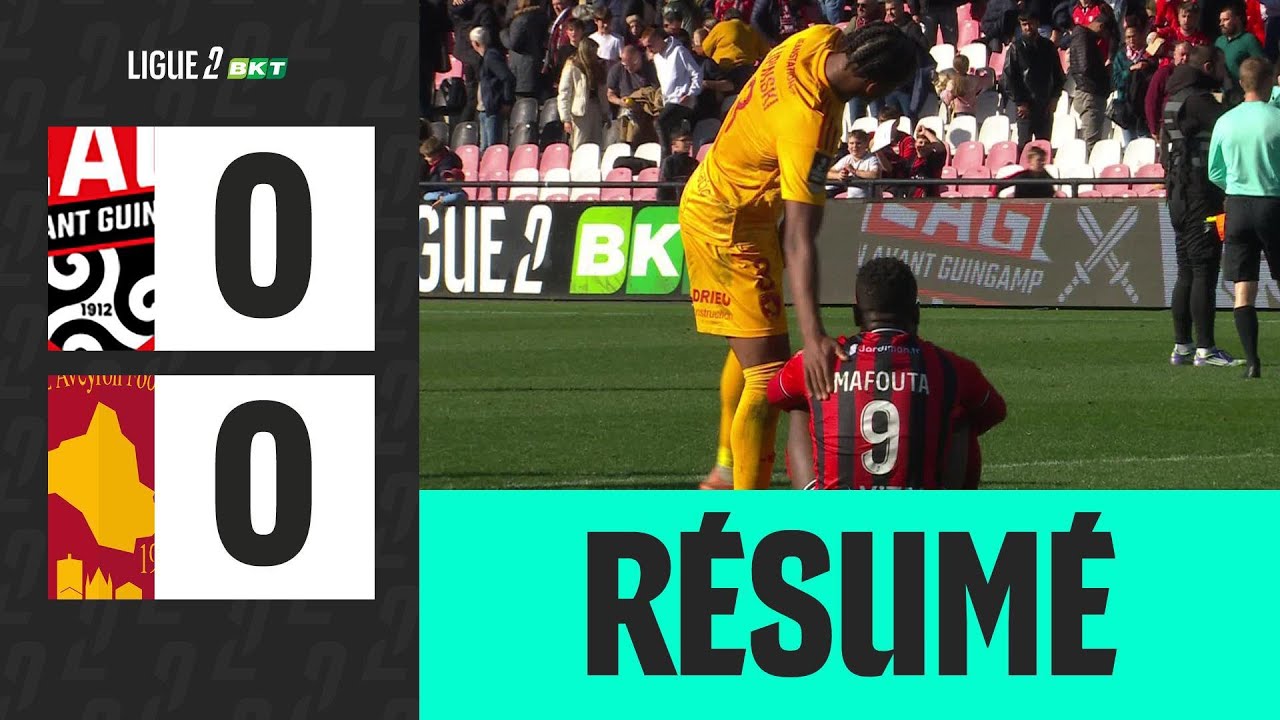 Guingamp vs Rodez AF Highlights