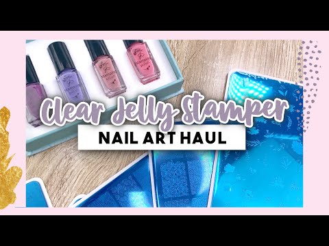 ¡PAQUETE SORPRESA!! 💅🏼 RECIBIDOS DE UÑAS 💅🏼 CLEAR JELLY STAMPER