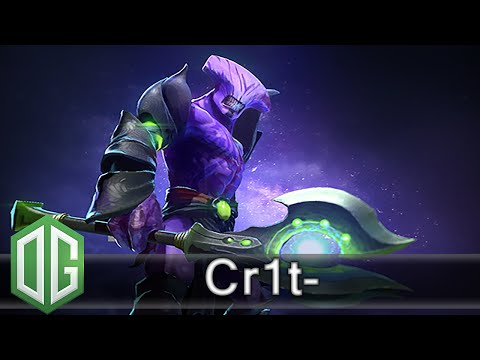 OG.Cr1t- Faceless Void Gameplay - Ranked Match - OG Dota 2
