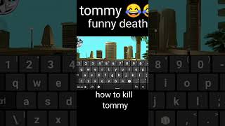 gta vice city #gamingshorts how to kill tommy cheat code 🤣🤣 please subscribe the channel 🙏🙏
