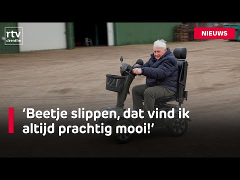 Klaas (80) goes viral with his drifting mobility scooter | RTV Drenthe