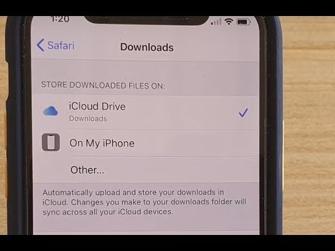 iPhone 11 Pro: How to Change Safari Downloaded Files Location | iOS 13
