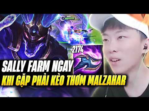 Sally Vác Nasus Đi Mid Khi Gặp Kèo Ngon Malzahar Làm Luôn Giáo Án 2k1 Stack Gõ Team Địch Lủng Người