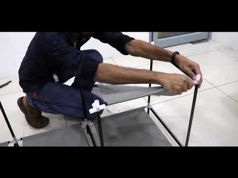 Складной каркасный тканевый шкаф Storage Wardrobe