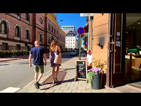 Walking Oslo june 2021 🏃🏻‍♀️ Universitetshagen - Universitetsgata by oslo elsa67