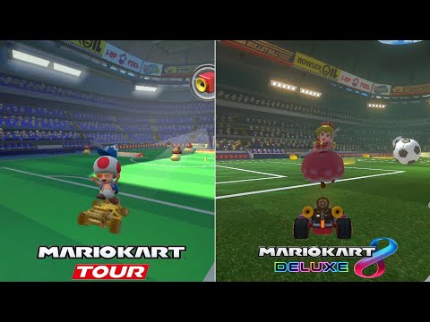Evolution Of Tour Madrid Drive Course In Mario Kart Games [2023]