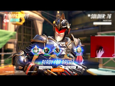 GALE DPS MAIN SOLDIER 76 GAMEPLAY! [ OVERWATCH 2 SEASON 5 TOP 500 ]