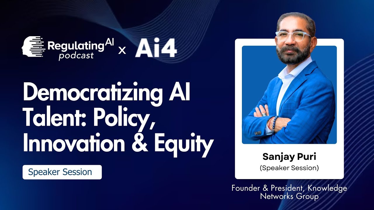 Democratizing AI Talent: Policy, Innovation & Equity | How AI Technology Is Shaping the Future