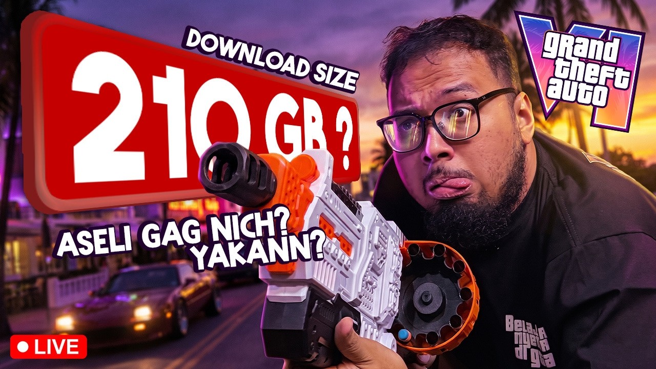 GTA 6 210 GB! ADA VIDEO BARU! Sini Ngobrol!
