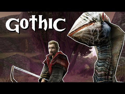 Let's Play Gothic 1 • 13│Hai Sumpf│Deutsch/German
