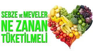 Çiğ Sebze ve Meyveler Ne Zaman Tüketilmeli | Doktor Fitt