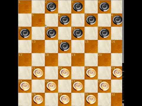 Italian Checkers - Opening Shots