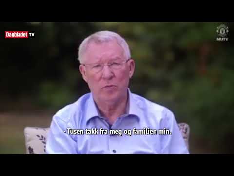 Sir Alex Ferguson snakker for første gang etter hjerneblødningen