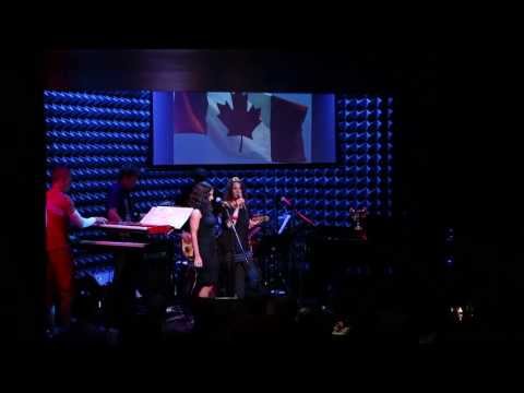 JAMIE & CAROLYN LEONHART - Jane Siberry's "Mimi on the Beach" - CANADA DAY 2013 at Joe's Pub/NYC