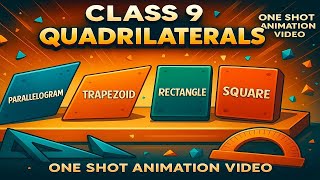 CBSE Class 9 || Maths || Quadrilateral || Animation || in English @digitalguruji3147