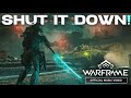 Warframe 1999 SHUT IT DOWN Lyrics Tank Boss Fight Song